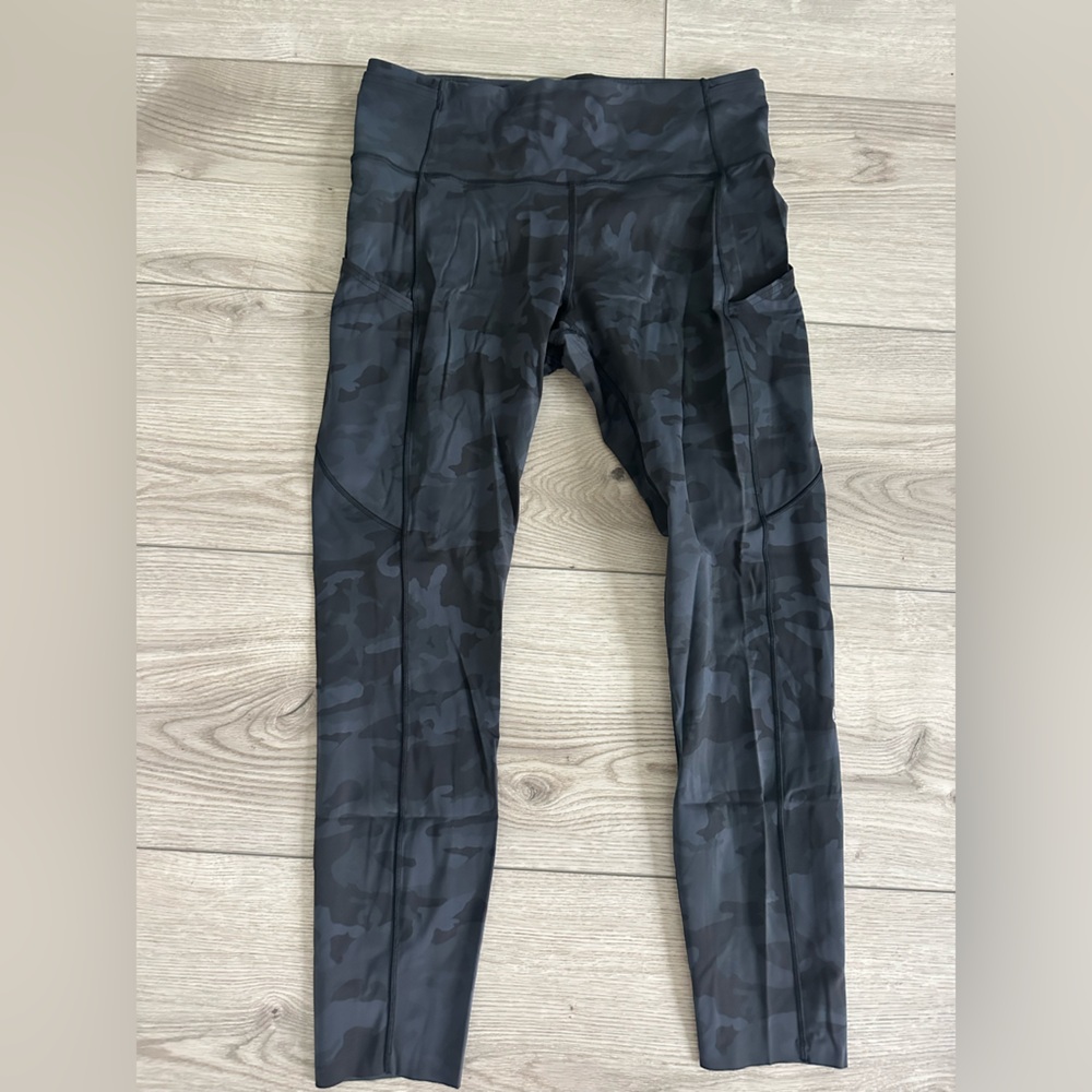 Black Camouflage Leggings